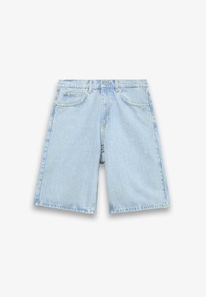 EIGHTYFIVE BAGGY UNISEX - 牛仔短裤 - 复古蓝