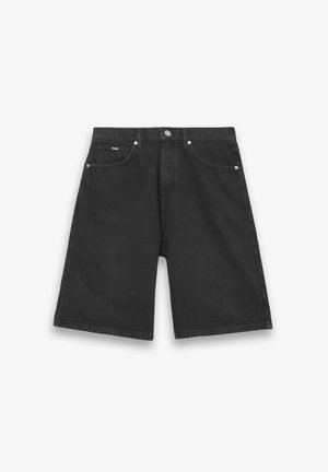 EIGHTYFIVE BAGGY UNISEX - 牛仔短裤 - 黑色水洗
