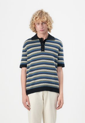SLHCRAN DESIGN RELAXED - Polo 衫 - 天空上尉/多色